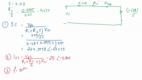 need-help-with-q74-chapter-7-problems-71-a-209-v-three-phase-six-pole-y-connected-induction-motor-has-the-fol-lowing-parameters-r-0128-q-r2-00935-n-x-049-the-motor-slip-at-full-load-is-2-cal-29806