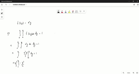 consider-two-continuous-random-variables-x-and-y-with-joint-pdf-fxy-x2y-where-oxk-and-oyk-a-find-the-value-of-k-so-that-fx-y-is-a-valid-joint-pdf-b-find-px-3y