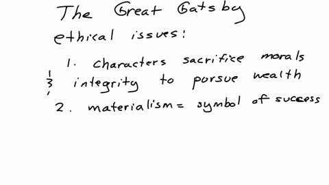what-are-some-ethical-issues-in-the-book-the-great-gatsby