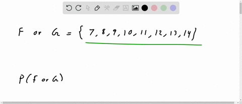 probability-experiment-is-conducted-in-which-the-sample-space-of-the-experiment-is-5-6-7-8-9-1011-12-13-14-15-16-event-f-7-8-9-10-11-and-event-g-11-12-13-14-assume-that-each-outcome-equally-52841