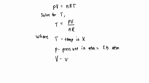 if-i-have-77-moles-of-a-gas-at-a-pressure-of-53-atm-and-a-volume-of-14-liters-what-is-the-temperature-in-celsius