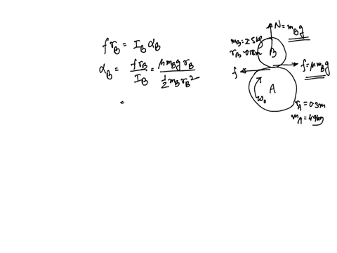 note-this-is-multi-part-question-once-an-answer-dlsk-ahas-mass-submittedyou-will-be-unable-t0-return-to-this-part-ma-49kg_-radlus-a-300-mm-and-an-initial-angular-velocity-300-mass-m8-25kg-rp-25232