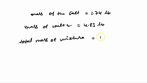 a-mixture-is-made-by-combining-174-lb-of-salt-and-483-lb-of-water-what-is-the-percentage-of-salt-by-mass-in-this-mixture-06083