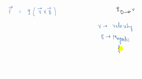 a-charged-particle-is-moving-in-a-magnetic-field-what-is-the-direction-of-the-force-applied-on-the-particle-due-to-the-magnetic-field-in-the-direction-of-the-magnetic-field-b-in-the-directio-47465