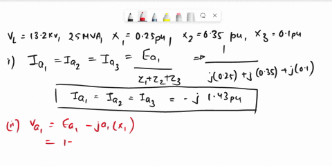 cohcctons-or-a-25-mva-132-kv-alternator-with-solidly-grounded-neutral-has-sub-transient-reactance-of-0025-pu-the-negative-and-zero-sequence-reactances-are-035-and-01pu-respectively-a-single-71433