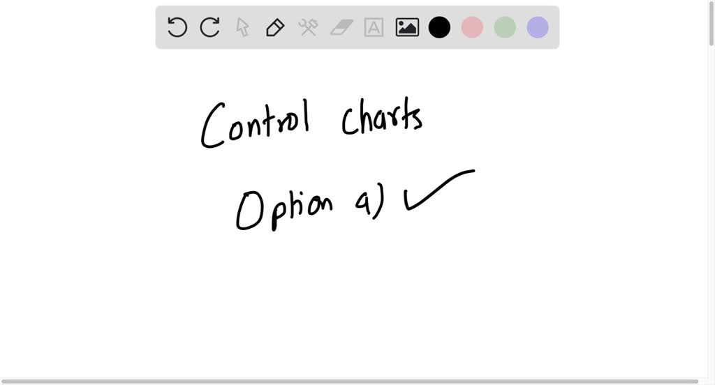 SOLVED 14. Which of the following is true regarding control charts