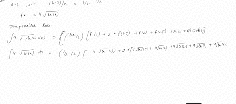 use-the-trapezoidal-rule-the-midpoint-rule-and-simpsons-rule-to-approximate-the-given-integral-with-the-specified-value-of-n-round-your-answers-to-six-decimal-places-4-2-lnx-dx-1-n-6-a-the-t-52432