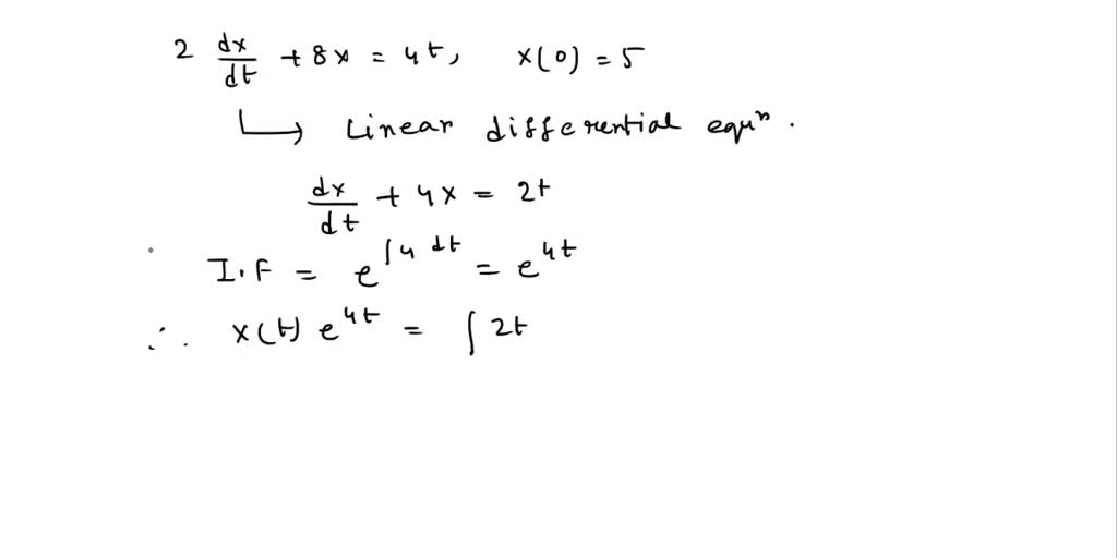 SOLVED: Use the initial and final value theorems to determine x(0t and ...