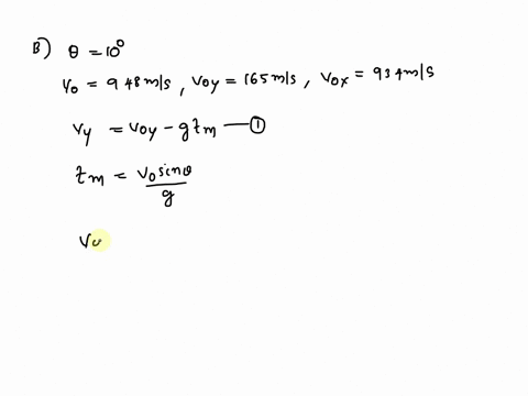 3b-an-m-16-is-fired-from-level-ground-at-an-angle-of-10-degrees-with-the-horizontal-the-initial-velocity-of-the-bullet-is-948-ms-but-because-it-is-fired-at-a-10-degree-angle-the-vertical-com-10723