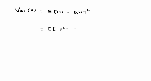 if-e-denotes-the-expectation-the-variance-of-3-random-variable-x-is-denoted-a5-ex-ex-ecx-2ex-ez-97362