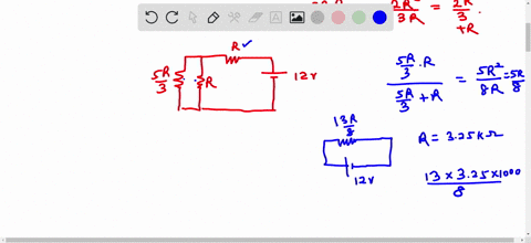ii-calculate-the-current-through-each-resistor-in-fig-19-50-if-each-resistance-r-325-komega-and-v-120-v-what-is-the-potential-difference-between-points-a-and-b-2
