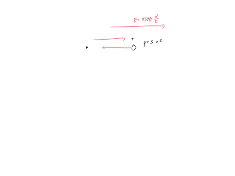 as-shown-in-the-figure-at-righta-50-nc-charge-sits-at-x-0-in-a-uniform-4500-n-electric-field-directed-to-the-right-3-pts-at-what-point-along-the-axis-would-a-proton-experience-no-net-force-e-89747