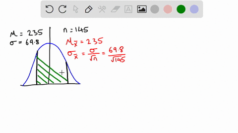a-population-of-values-has-a-normal-distribution-with-235235-and-698698-you-intend-to-draw-a-random-sample-of-size-n145n145-find-the-probability-that-a-single-randomly-selected-value-is-betw-02803