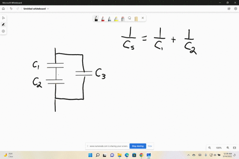 the-capacitor-c1-541-uf-and-c24-uf-are-connected-in-series-after-some-time-the-engineer-decided-to-connect-capacitor-c3-181-uf-across-c1-and-c2-find-the-total-charge-in-uc-of-the-group-of-ca-06542