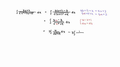 integral-of-5x2squarerootx22x10-dx