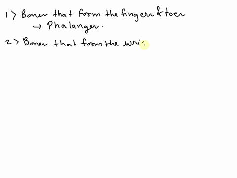 match-the-answers-question-9-5-pts-bones-that-form-the-fingers-and-vchoqse-toes-metacarpals-metatarsals-bones-that-form-the-wrist-phalanges-tarsals-carpals-bones-that-form-the-palms-of-the-h-26558