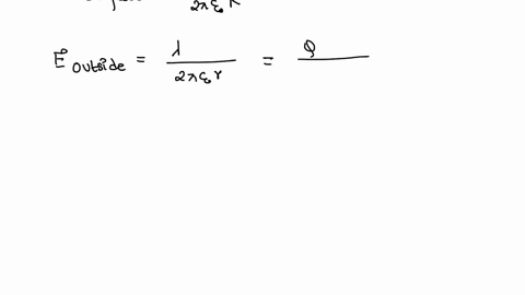 2-2334-a-cylindrical-shell-of-radius-r-and-length-l-has-its-charge-q-uniformly-distributed-on-its-curved-surface-a-what-is-the-electric-field-at-a-point-i-rr-ii-rr-in-terms-of-given-factors-14727