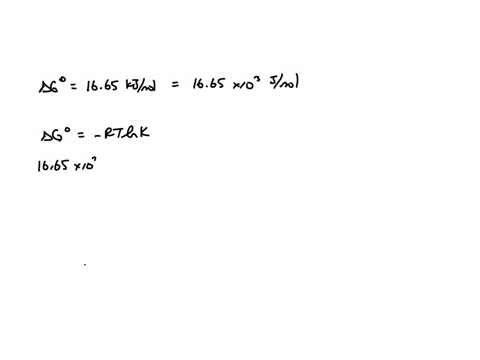 what-is-the-value-of-kk-for-this-aqueous-reaction-at-298-k298-k-abcdg1665-kjmol-80336