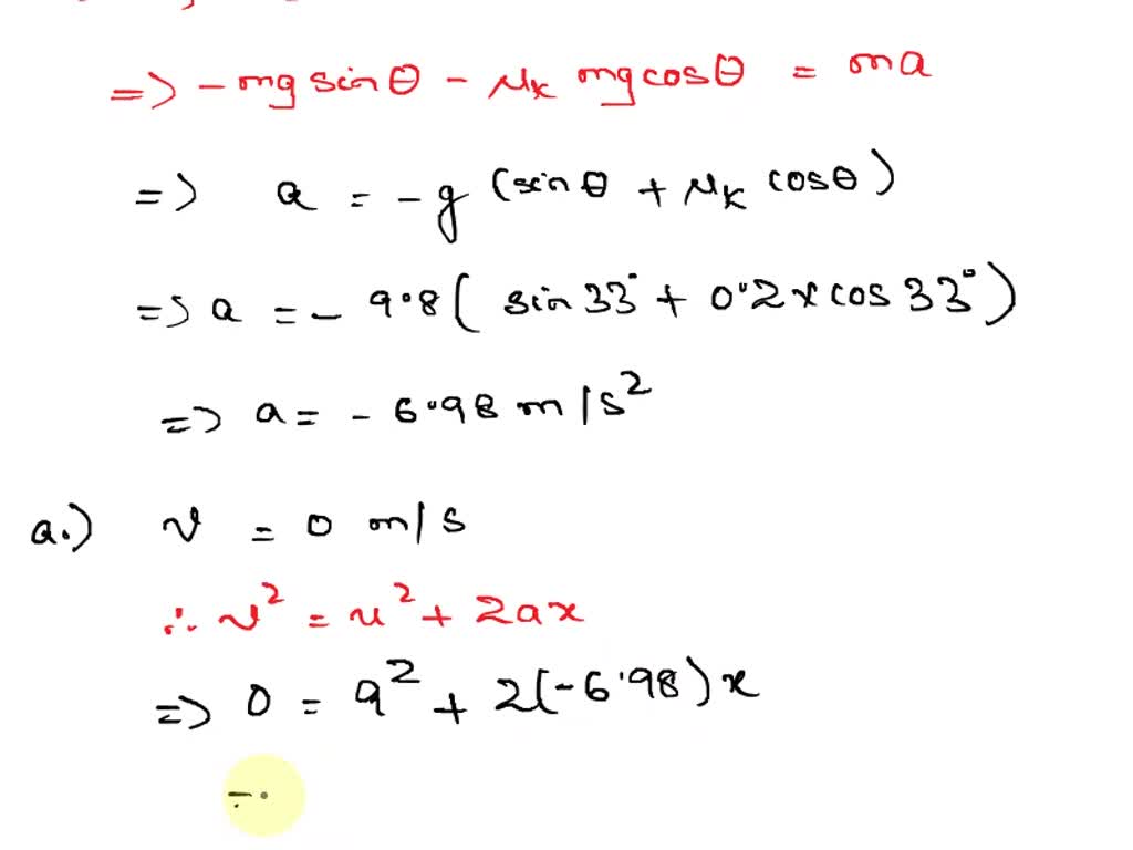 SOLVED A 2.0 kg wood block is launched up a wooden ramp that is
