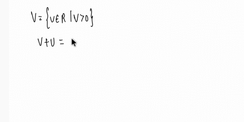 V Sign In Math 7 6 marks let v be vector space over r with addition and...