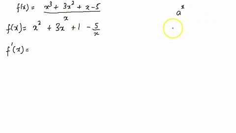 consider-the-following-x3-9x2-x-fx-rewrite-the-function-by-dividing-each-term-of-the-numerator-by-the-denominator-simplify-the-result-fx-find-the-derivative-of-the-simplified-function-f-by-u-38007