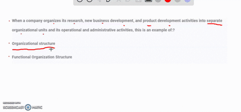 when-a-company-organizes-its-research-new-business-development-and-product-development-activities-into-separate-organizational-units-firm-its-operational-and-administrative-activities-this-i-19479