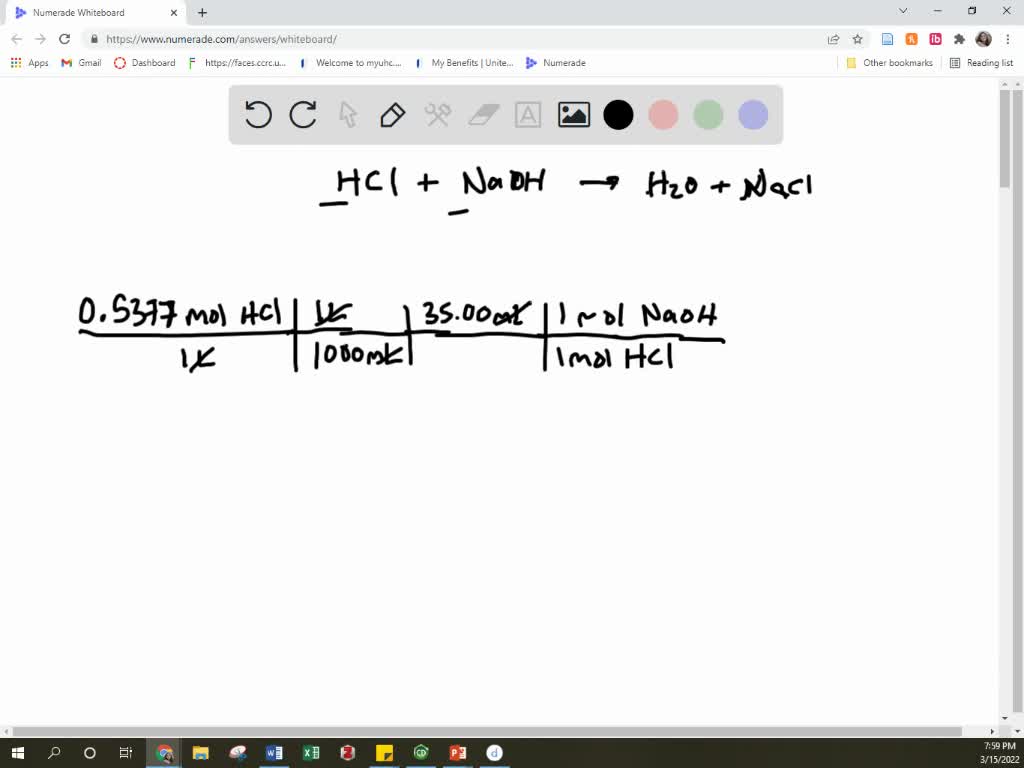 SOLVED A 0.7500 g sample of commercial lye, NaOH, is dissolved in