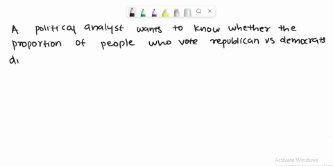 a-political-analyst-wants-to-know-whether-the-proportion-of-people-who-vote-republican-vs-democrat-differs-depending-on-whether-they-are-right-or-left-handed-which-statistical-test-would-be-14427