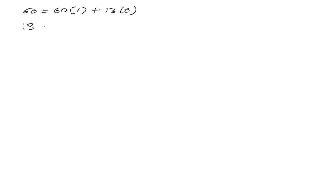SOLVED: Find An Inverse For 47 Modulo First, Use The, 59% OFF