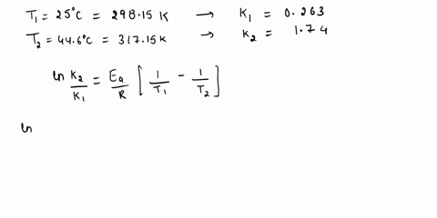 a-first-order-reaction-has-a-rate-constant-of-0263-at-25-oc-and-174-at-446-occalculate-the-value-of-the-activation-energy-in-kj-value-2-31709