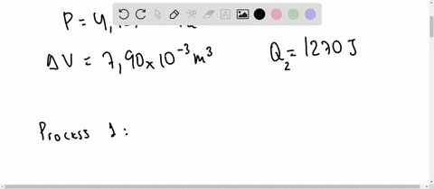 find-the-total-change-in-the-internal-energy-of-a-gas-that-is-subjected-to-the-following-two-step-process-in-the-first-step-the-gas-is-made-to-go-through-isochoric-heating-until-4960-j-of-heat-is-tran