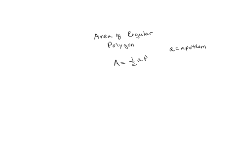 find-the-area-of-a-regular-dodecagon-with-a-perimeter-of-108-feet-and-apothem-of-168feet-36295