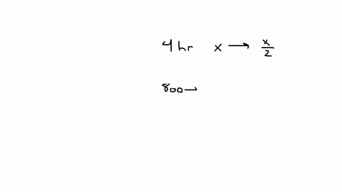 if-a-radioactive-element-has-a-half-life-of-4-hours-then-x-grams-of-the-element-dwindles-to-x2-grams-after-4-hours-if-a-nuclear-reactor-has-800-grams-of-that-radioactive-element-find-the-amo-19143