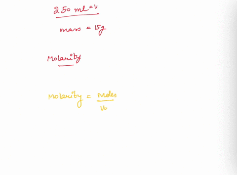 what-is-the-molarity-of-a-250ml-solution-that-contains-15-grams-of-potassium-chloride-83415