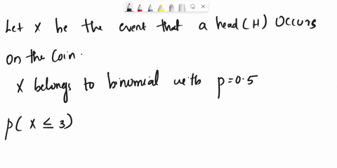 if-a-fair-coin-is-tossed-at-random-five-independent-times-find-the-conditional-probability-of-five-3-41125