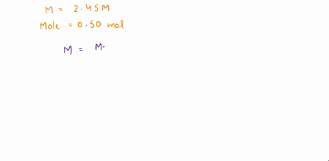 what-volume-is-needed-to-make-a-245-m-solution-of-kcl-using-050-mol-of-kcl-59238