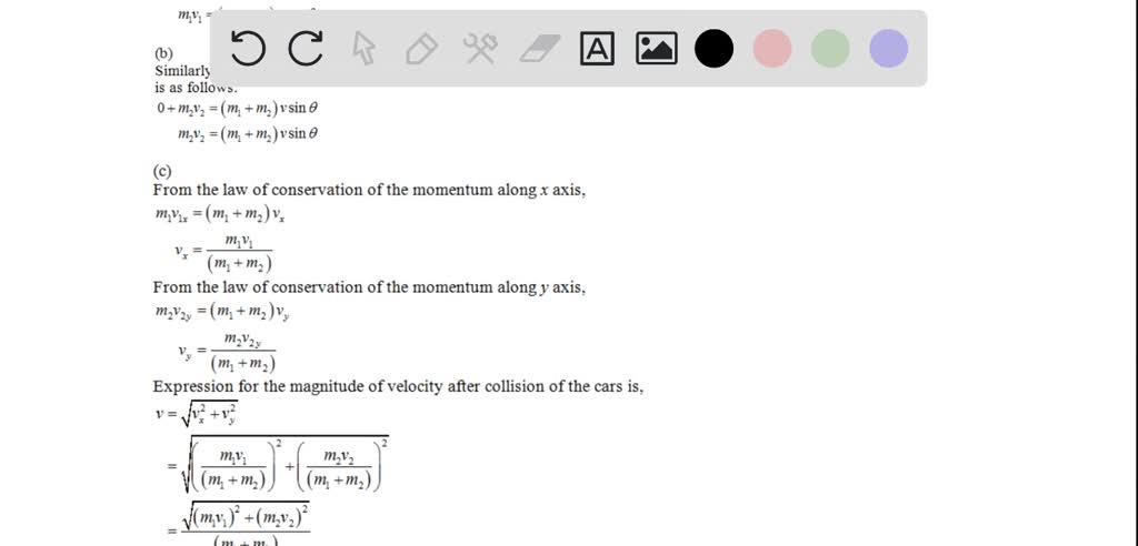 SOLVED: In This Problem, We Will Consider The Collision Of Two Cars ...