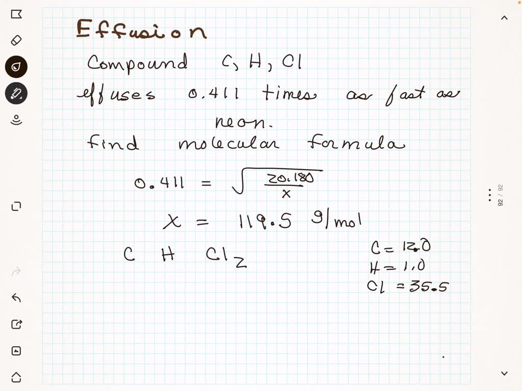 solved-a-compound-composed-of-carbon-hydrogen-and-chlorine-effuses