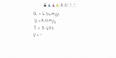 39_-particle-has-an-acceleration-of-624-ms-for-0450-at-the-end-of-this-time-the-particles-velocity-is-931-ms-what-was-the-particle-initial-velocity-41944