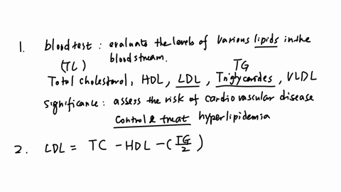 1-what-is-lipid-proffic-and-what-is-the-clinical-significance-of-the-profile-2-state-friedewald-formula-and-state-the-maximum-tg-level-at-which-the-formula-is-applicable-3-given-triglycende-value-of-2