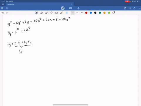 a-nonhomogeneous-equation-and-a-particular-solution-are-given-find-a-general-solution-for-the-equation-mathrmyprime-prime5-mathrmyprime4-mathrmy16-mathrmx240-mathrmx810-emathrmx-mathrmy_mathrmpmathrmx