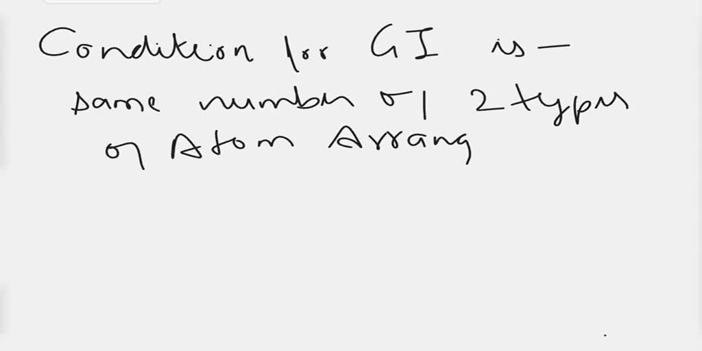 SOLVED: Find The Point Groups Of All Possible Geometrical Isomers For ...