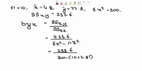 the-data-below-are-the-final-exam-scores-of-10-randomly-selected-algebra-students-and-the-number-of-hours-they-studied-the-week-prior-to-the-exam-find-the-equation-of-the-regression-line-for-72666