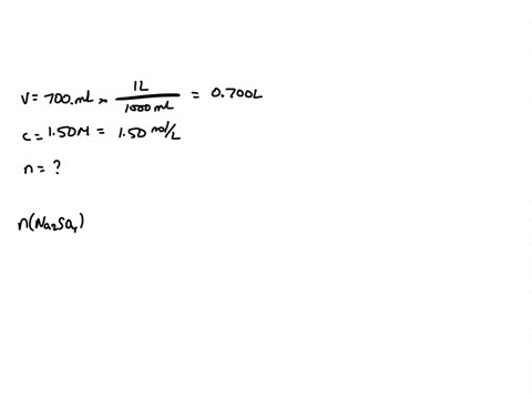 what-mass-of-na2so4-is-required-to-prepare-700-ml-of-150-m-na2so4-solution