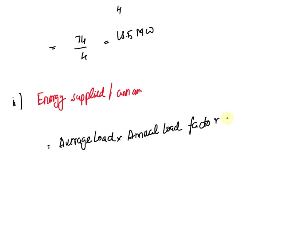 SOLVED In a power station, the load duration curve is a straight line