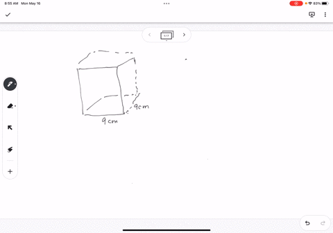a-box-has-a-square-base-of-side-9cm-calculate-the-volume-of-the-box-if-it-is-10cm-high-10974