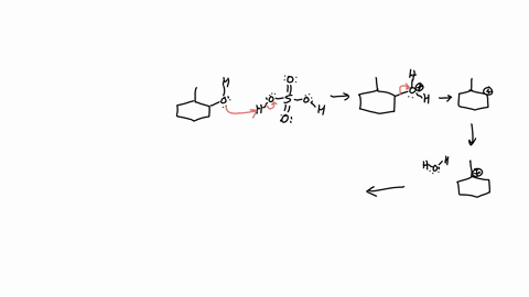 the-dehydration-of-alcohols-involves-heating-an-alcohol-in-the-presence-of-an-acid-such-as-sulfuric-or-phosphoric-acid-this-reaction-typically-follows-an-e1-mechanism-when-a-relatively-stable-carbocat