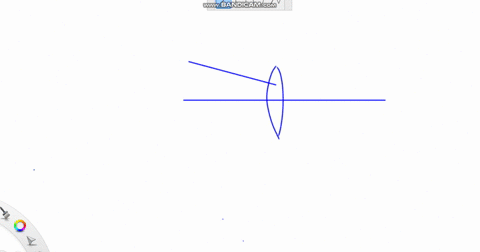 in-order-to-start-a-fire-a-camper-turns-a-lens-toward-the-sun-to-focus-its-rays-on-a-piece-of-wood-the-lens-has-a-12-cm-focal-length-use-a-ray-diagram-of-the-lens-and-the-incoming-light-rays-80962