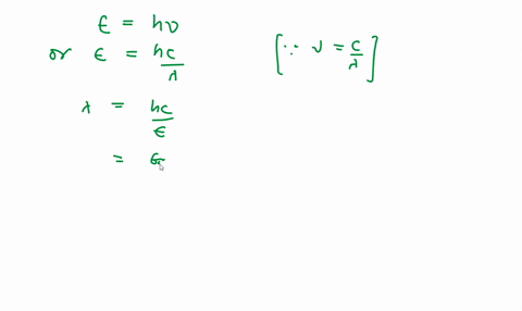 the-work-function-of-a-metal-is-26-ev-what-is-the-longest-wavelength-of-radiation-that-can-eject-a-photoelectron-from-this-metal-50166
