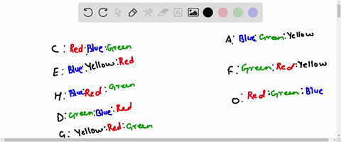 using-red-blue-yellow-and-green-beads-devise-and-lay-out-three-codon-for-each-letter